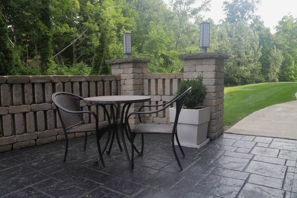 Cost of Concrete Patio Stamping in Peyton