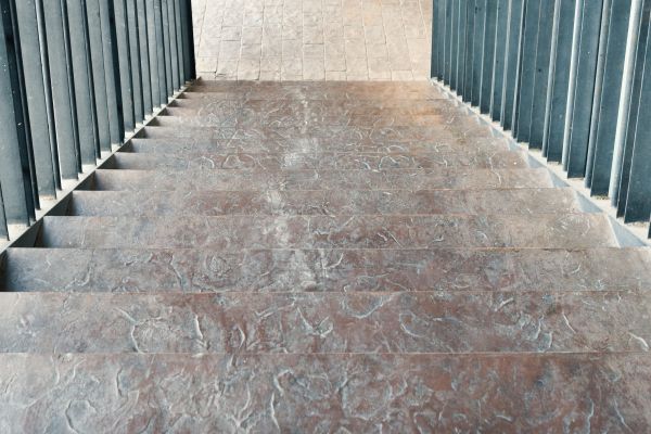 Cost of Concrete Stair Stamping in Peyton