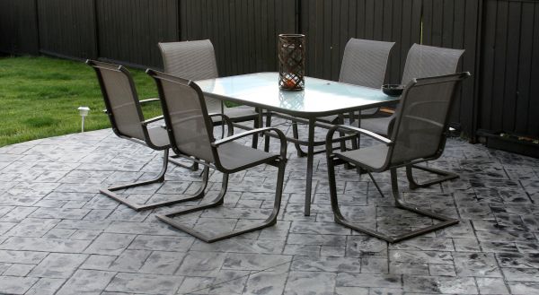 Cost of Backyard Concrete Stamping in Peyton